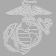 Marines Eagle Globe and Anchor Large Window Decal