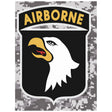 101st Airborne Digital Camo Decal
