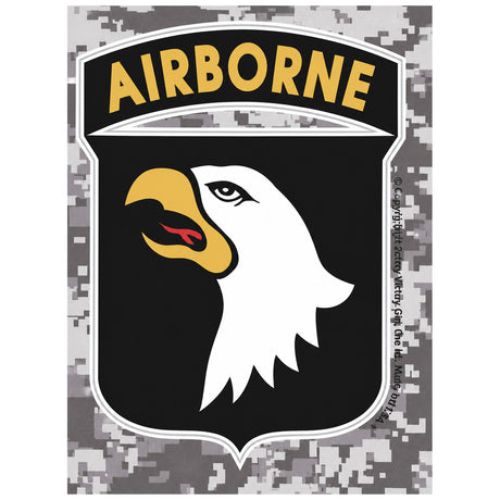 101st Airborne Digital Camo Decal