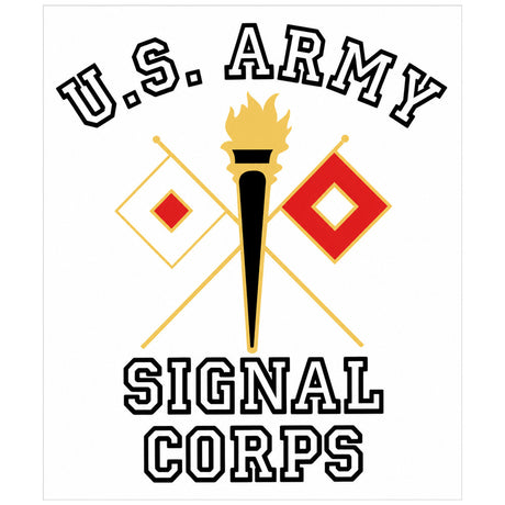 Army Signal Corps Decal