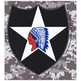 2nd Infantry Division Digital Camo Decal