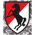 11th Armored Cavalry Division Digital Camo Decal