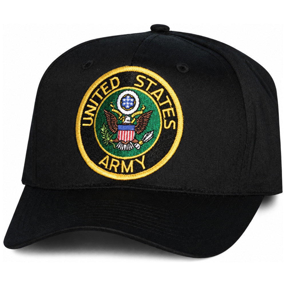 U.S. Army Black Baseball Cap