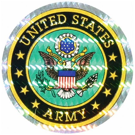 US Army Circle Foil Sticker