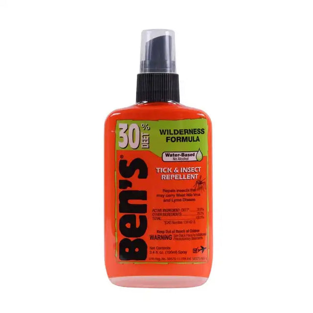 Ben's 30 Deet Wilderness Spray-On Insect Repellent