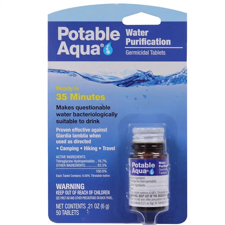 Potable Aqua Water Purification Tablets