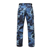 Sky Blue Camouflage Basic BDU Military Cargo Pants