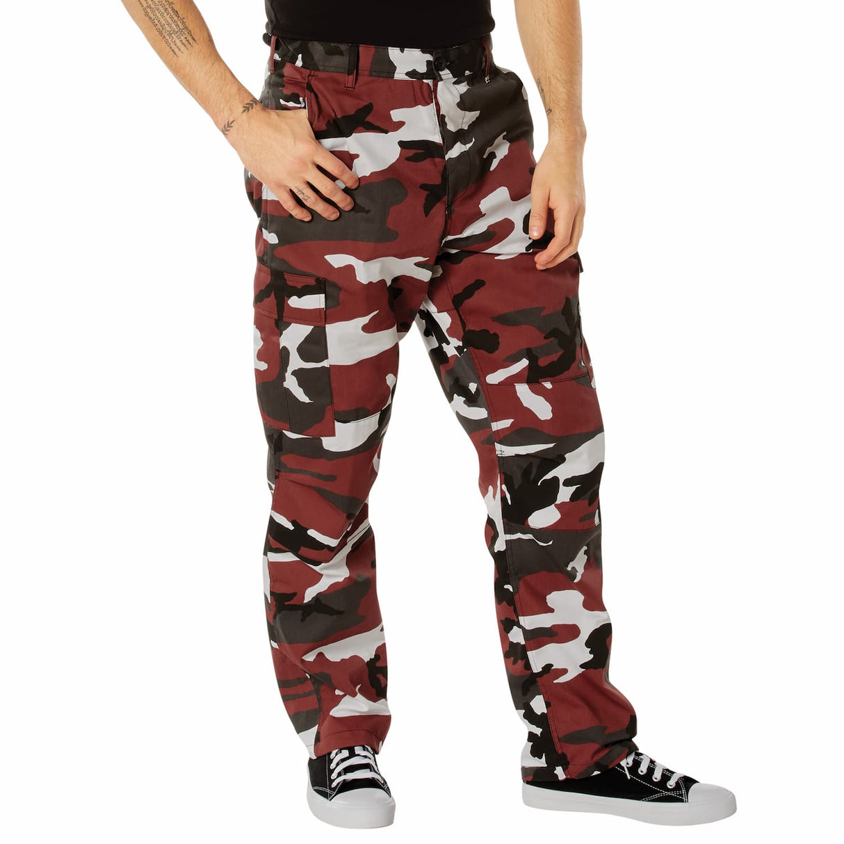 Red Camouflage BDU Pant