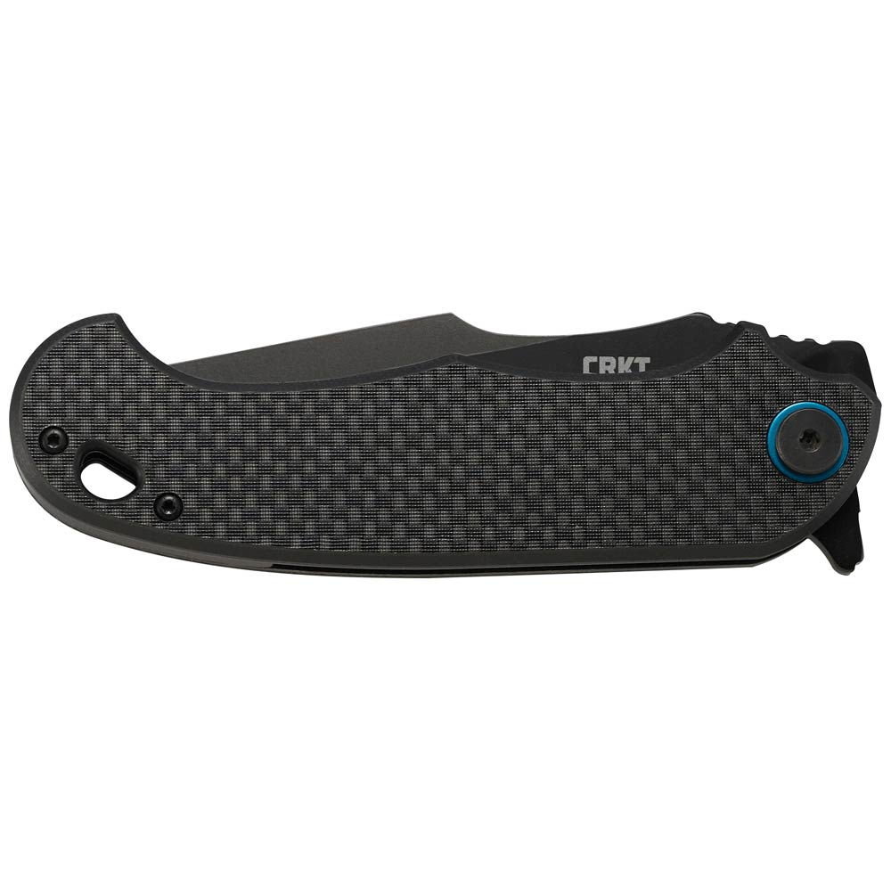 CRKT P.S.D. Black 3.63-Inch Serrated Folding Knife