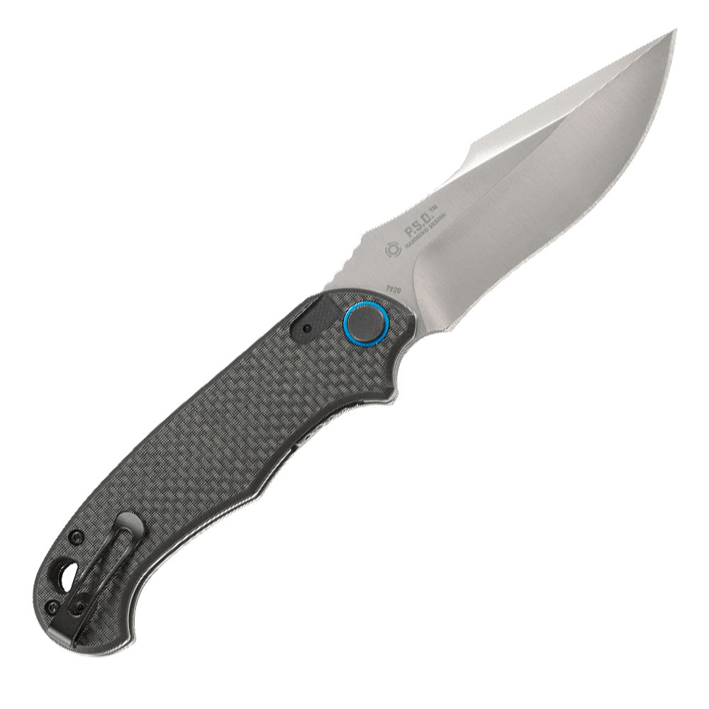 CRKT P.S.D. 3.63-Inch Plain Edge Folding Knife