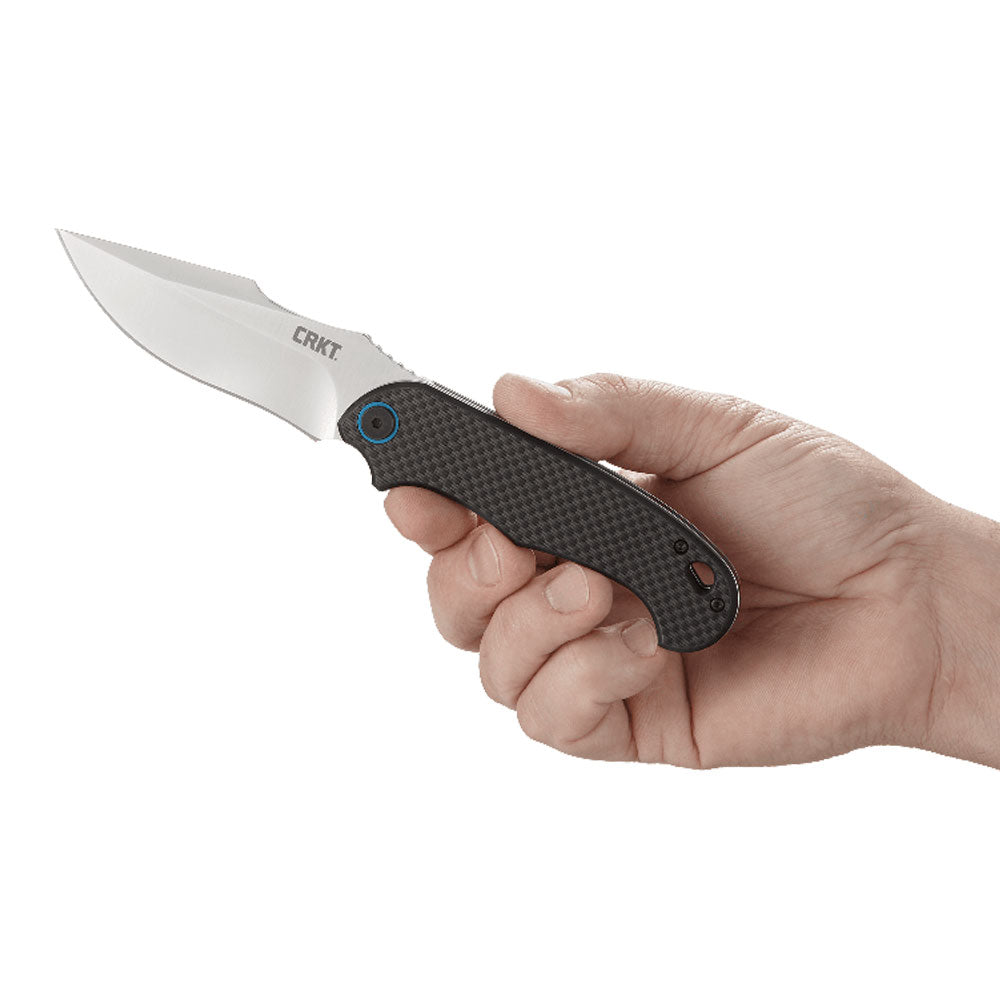 CRKT P.S.D. 3.63-Inch Plain Edge Folding Knife