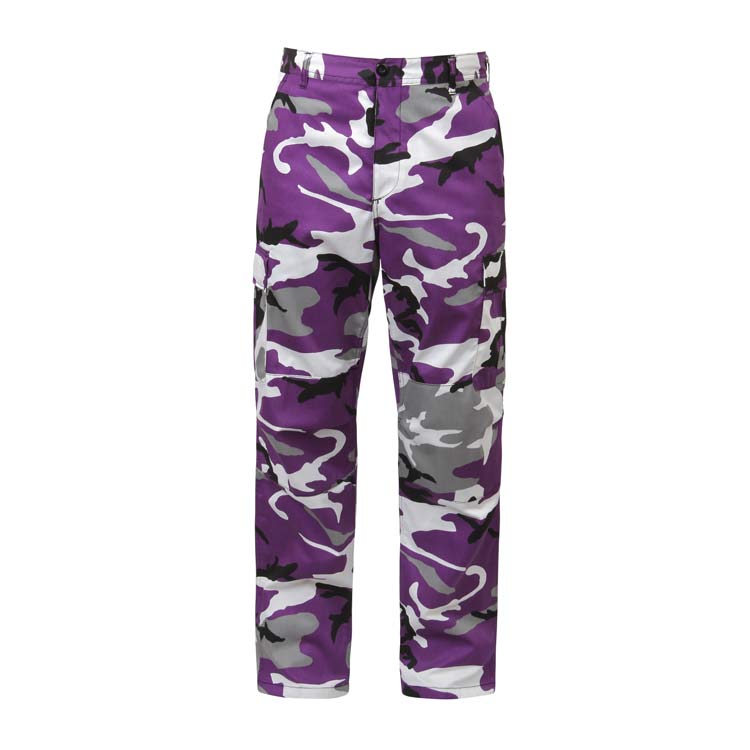 Ultraviolet Purple Camouflage BDU Pant