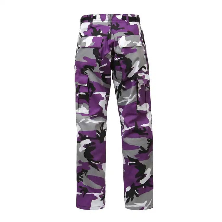 Ultraviolet Purple Camouflage BDU Pant