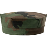 Woodland Camouflage Marines Style Ripstop 8-Point Cap