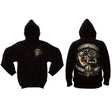 Black Ink USMC Bulldog Hooded Sweatshirt