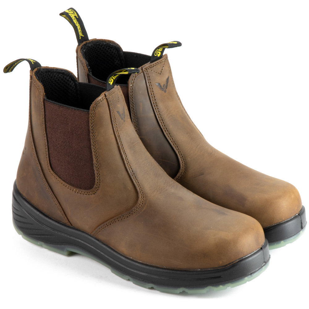 Thorogood Quick Release 6-Inch Plain Toe Safety Work Boot