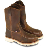 Thorogood American Heritage 11-Inch Brown Moc Steel Toe Wellington