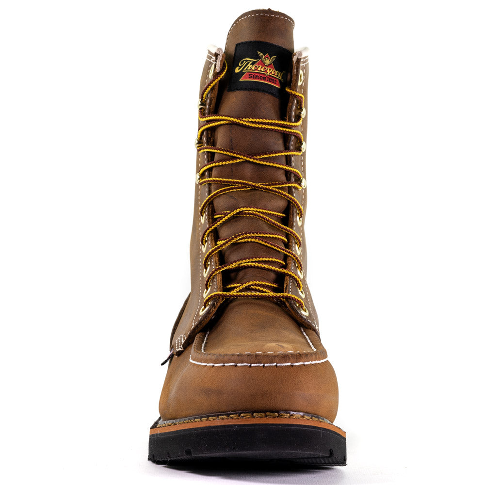 Thorogood 1957 Brown Tall Waterproof Moc Steel Toe Work Boot