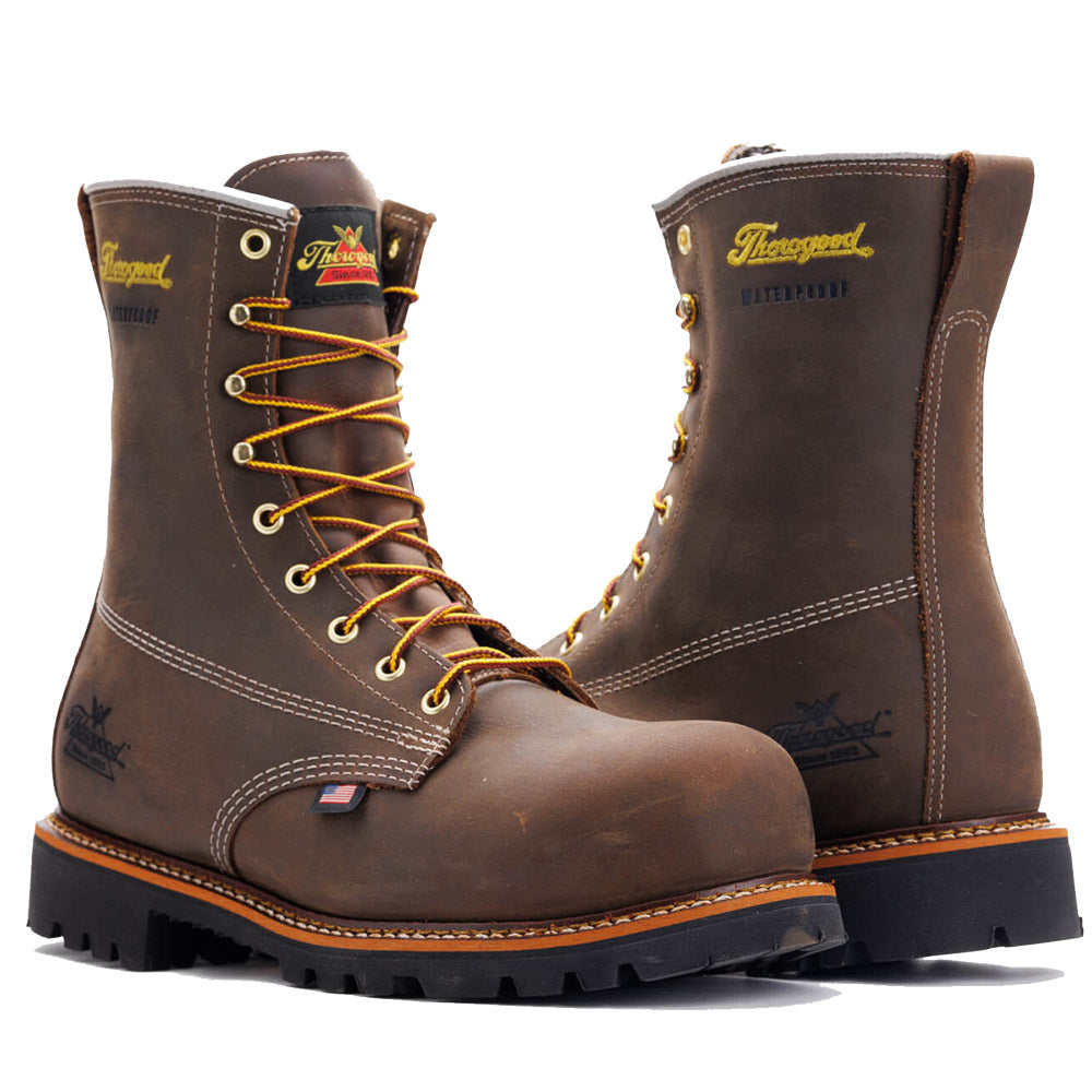 Thorogood American Legacy 8-inch Crazyhorse Composite Nano Toe Waterproof Work Boot