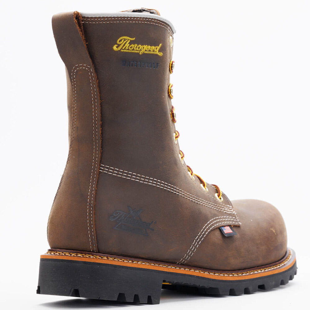 Thorogood American Legacy 8-inch Crazyhorse Composite Nano Toe Waterproof Work Boot