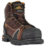 Thorogood Gen Flex 2 6-inch Brown Lace to Toe Safety Toe Boots - 804-4445