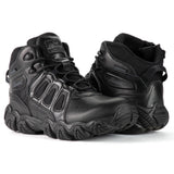 Thorogood Crosstrex Mid Polishable Black Composite Toe Side-Zip Tactical Boot