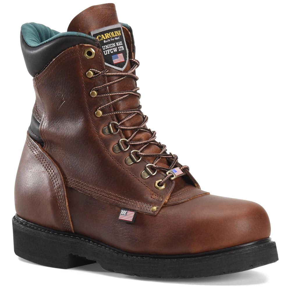 Carolina 809 American Grizzly 8-inch Work Boot - Made in the USA