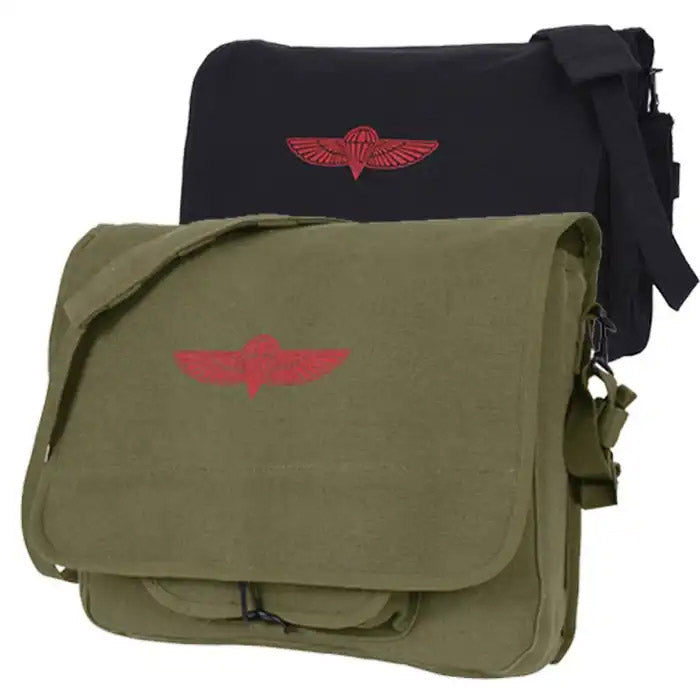 Israeli Paratrooper Heavyweight Canvas Shoulder Bag