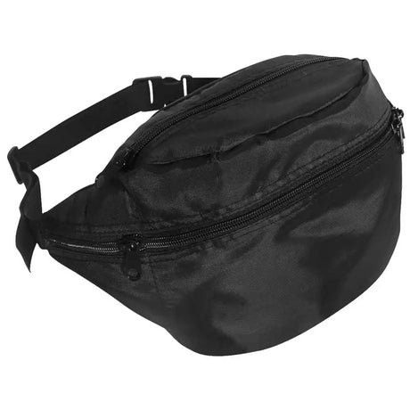 Black Minimalist EDC Waist Pack