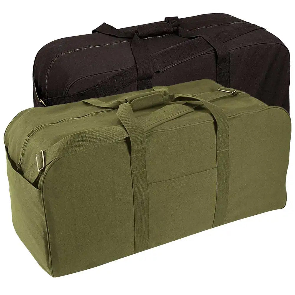 34-Inch Heavyweight Canvas Cargo Duffle Bag