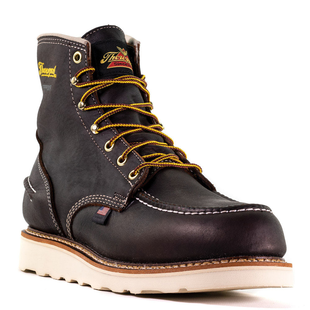 Thorogood 6-Inch Pit Stop Moc Wedge Sole Waterproof Work Boot