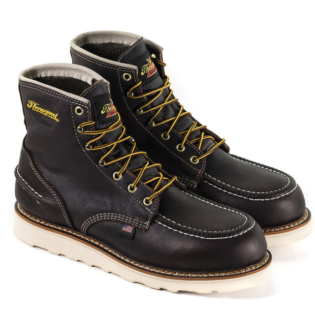 Thorogood 6-Inch Pit Stop Moc Wedge Sole Waterproof Work Boot