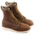 Thorogood American Heritage 8-Inch Light Brown Moc Wedge Work Boot