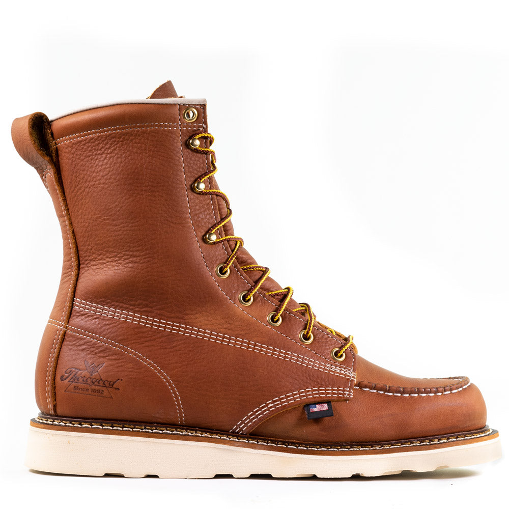 Thorogood 814-4201 American Made Moc Toe Wedge Sole Work Boots