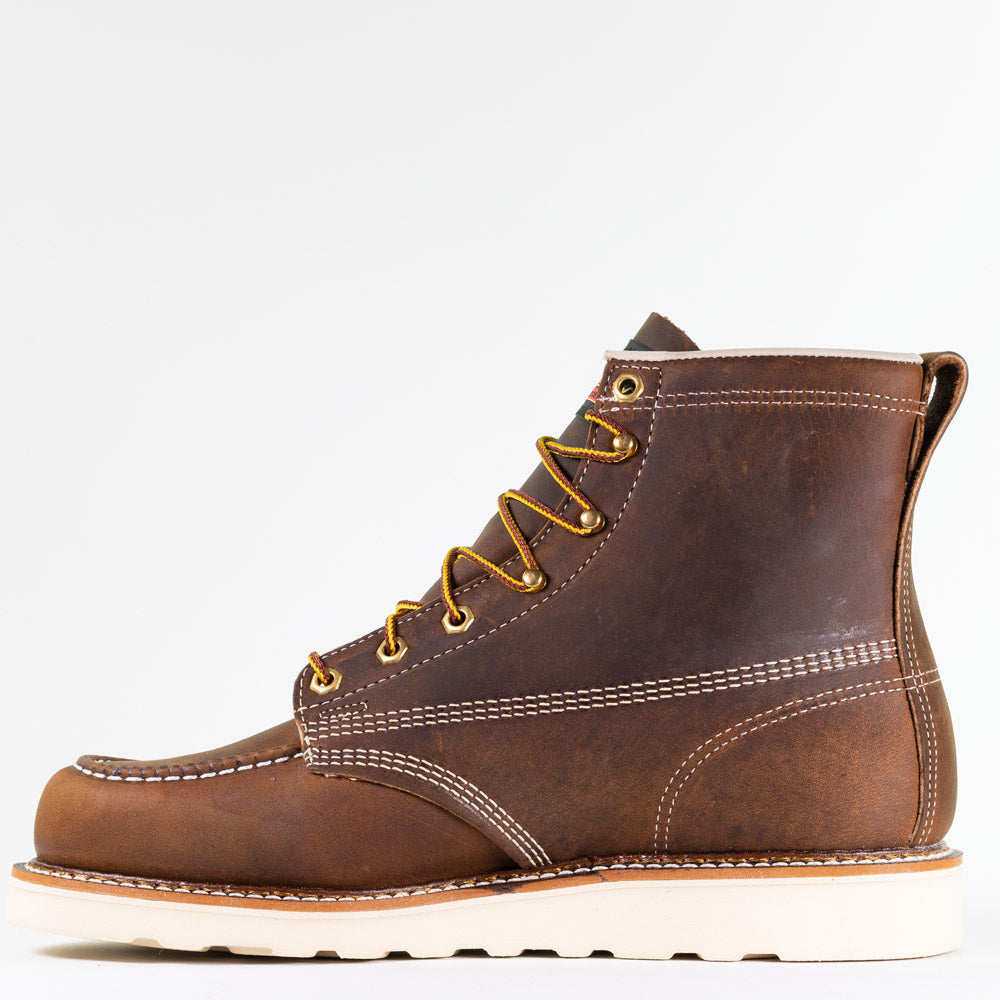 ジョーカー　ドロシー大8/20 Thorogood 814-4203 USA Made 6-inch Brown Moc Toe Wedge Sole Work Boots