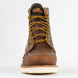 Thorogood 6-inch Dirty Brown Moc Toe Wedge Sole Work Boots - 814-4203