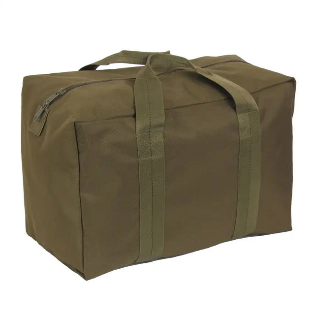 Olive Drab Nylon Military Aviator Crew Bag