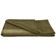 Classic Striped Wool Military Style Blanket