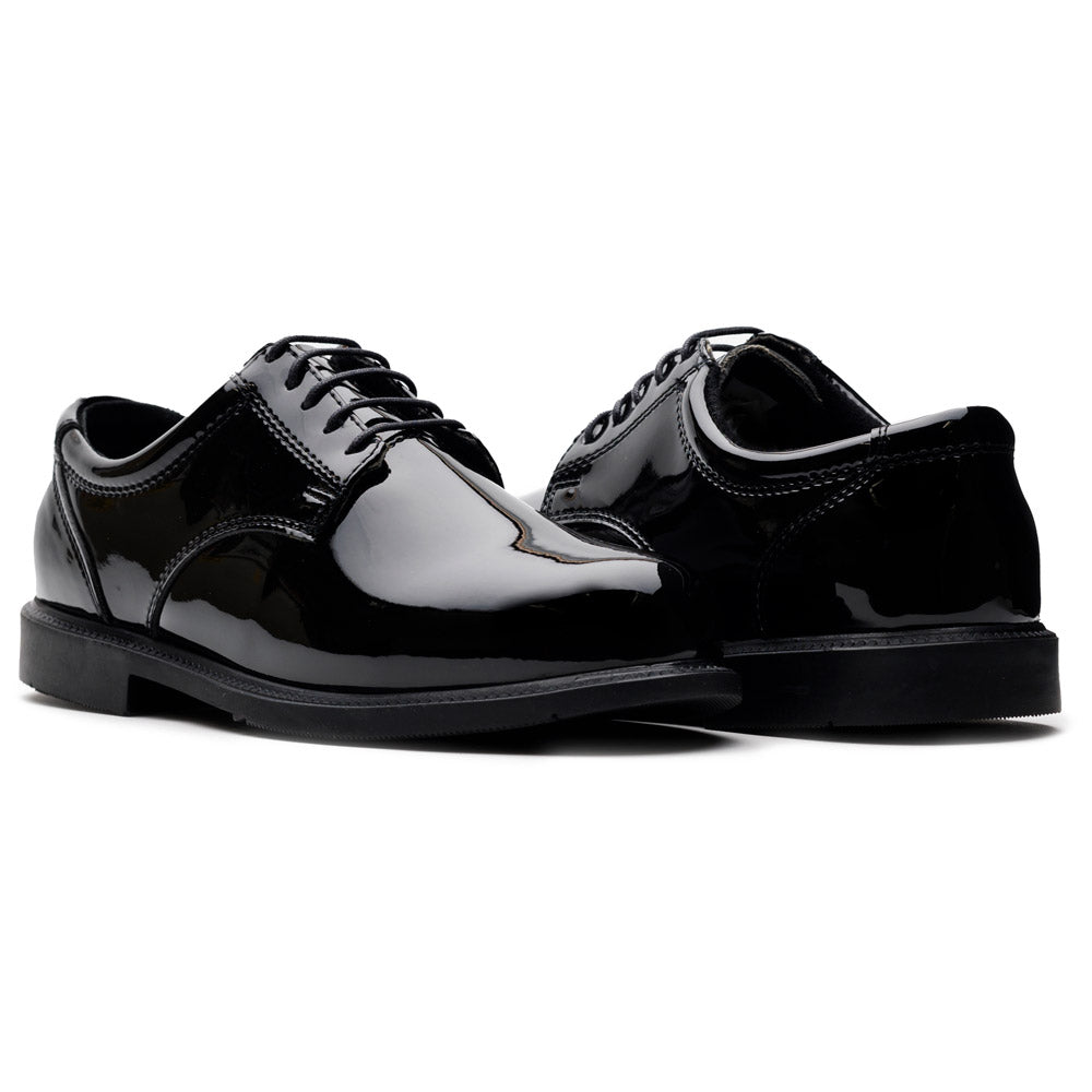 Thorogood Poromeric Academy Black Oxford Uniform Shoes - 831-6031