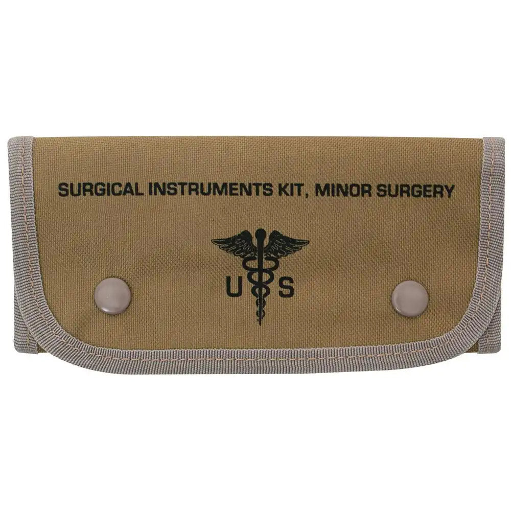 Military Surgical & Suture Kit with MOLLE Attachment