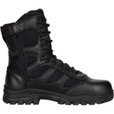 Thorogood Deuce 8-inch Side Zip Black Waterproof Uniform Boots - 834-6219