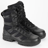 Thorogood Deuce 8-inch Side Zip Black Waterproof Uniform Boots - 834-6219