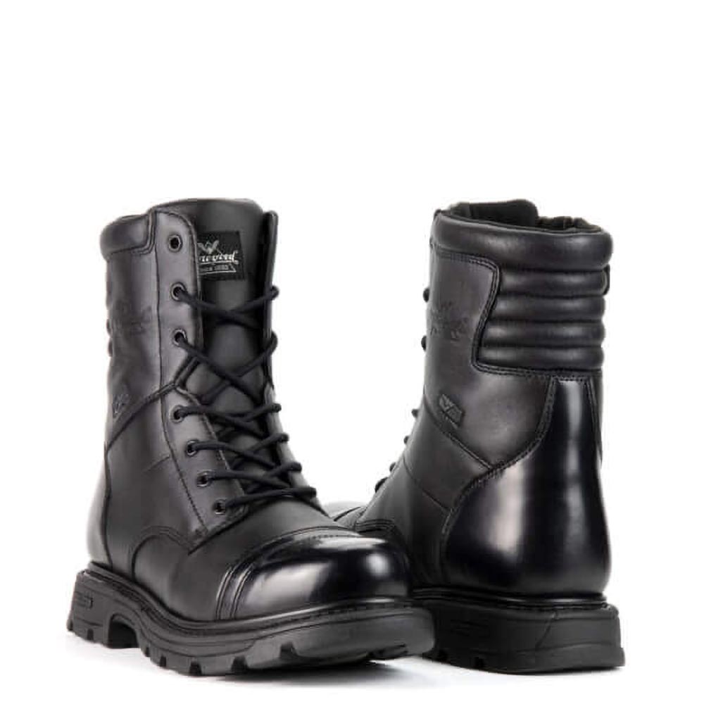 Thorogood 8-inch Side Zip Jump Black Uniform Boot 834-6888