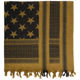 USA Flag Shemagh Tactical Desert Scarf