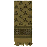 Skull and Crossbones Shemagh Tactical Scarf