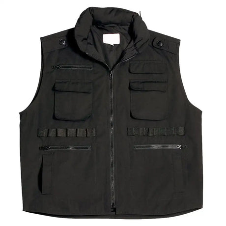 Kids Black Military Style Ranger Vest