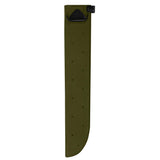 18-Inch Olive Drab Machete Sheath with Built-In Sharpener