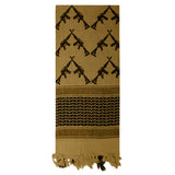 Crossed Rifle Shemagh Tactical Scarf
