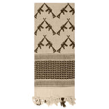 Crossed Rifle Shemagh Tactical Scarf