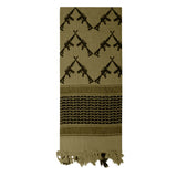 Crossed Rifle Shemagh Tactical Scarf